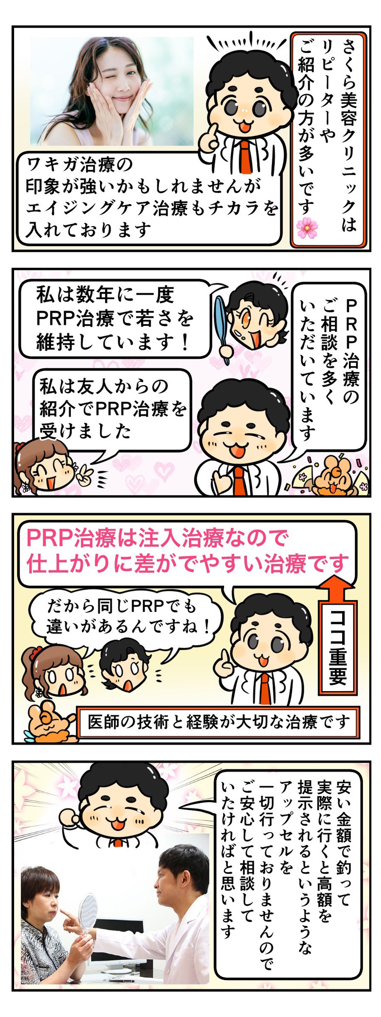 PRPは医師の技術差が出やすい